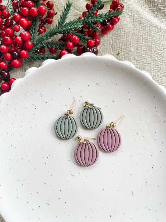 Christmas Bauble Earrings