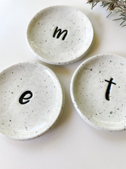 Personalised Initial Trinket Dish